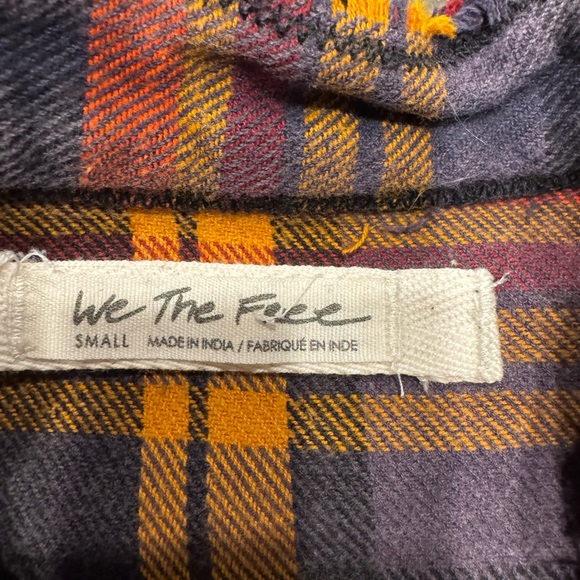 FREE PEOPLE We The Free Summer
Daydream Plaid Shirt in Grunge Combo Sz: S - Picture 14 of 15